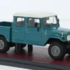 Toyota Land Cruiser HJ45 Crew Cab, dunkeltürkis/weiss, 1:43, Matrix