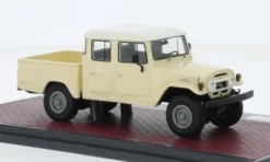 Toyota Land Cruiser HJ45 Crew Cab, beige/weiss, 1:43, Matrix