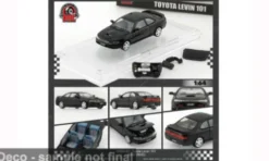 Toyota Levin 101, schwarz, 1:64, BM Creations