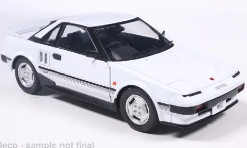 Toyota MR2, weiss, 1984, 1:24, WhiteBox