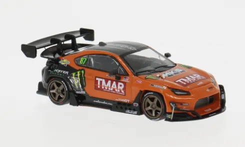 Toyota Pandem GR86, rot/schwarz, 1:64, Pop Race