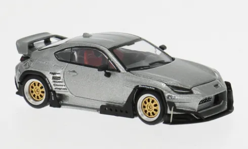 Toyota Pandem GR86, silber, 1:64, Pop Race