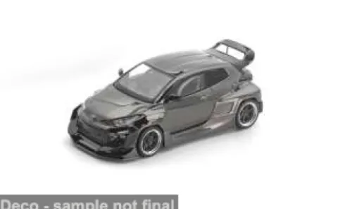 Toyota Pandem GR Yaris, anthrazit, 1:64, Pop Race