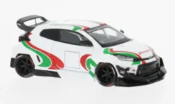Toyota Pandem GR Yaris, weiss/Dekor, 1:64, Pop Race