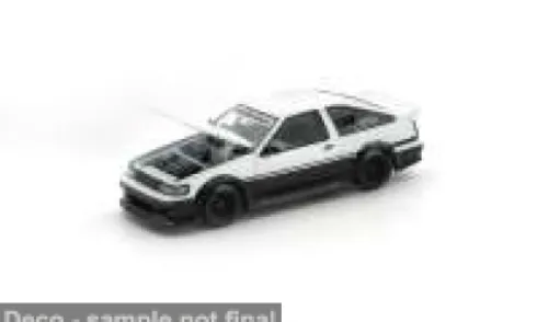 Toyota RWB AE86, weiss/schwarz, 1:64, Pop Race