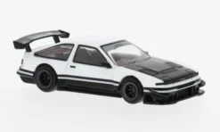Toyota Sprinter Trueno (AE86), weiss/schwarz, 1:64, Tarmac Works