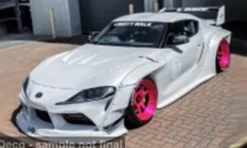 Toyota Supra GR, weiss/pink, 2025, 1:18, Solido