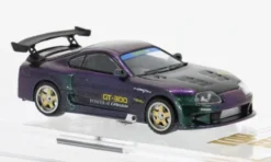 Toyota Supra (JZA80) Top Secret, violett/schwarz, 1:64, BM Creations