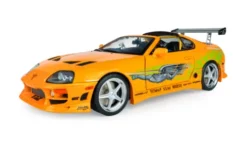 Toyota Supra MK4 (A80), orange/hellgrün, 2001, Fast & Furious, 1:18, Solido