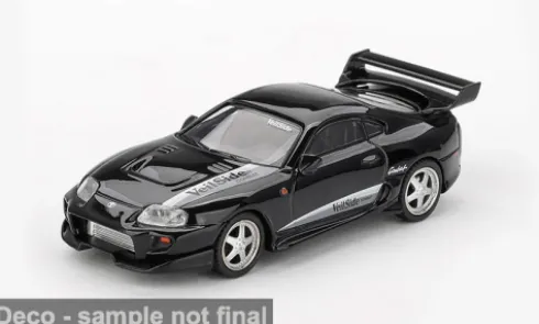Toyota Supra MK4 (A80), schwarz, 2011, 1:64, Mini GT