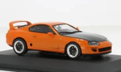 Toyota Supra MK4, orange/schwarz, 1:43, Solido