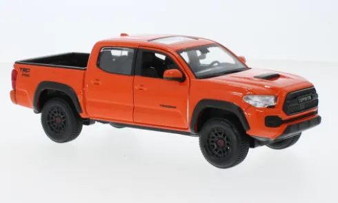 Toyota Tacoma TRD PRO, orange, 2023, 1:24, Maisto