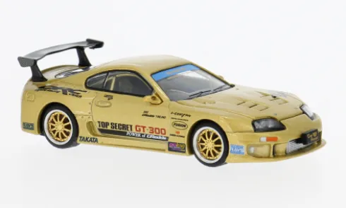 Toyota Top Secret GT300 Supra, gold, 1:64, Pop Race