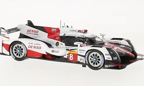 Toyota TS50 Hybrid, WEC, 6h Fuji, 2017, Toyota Gazoo Racing, #8, S.Buemi/A.Davidson, 1:43, Spark