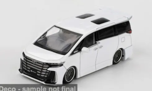Toyota Vellfire 40, weiss, 1:64, Mini GT