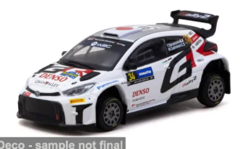 Toyota Yaris GR Rally 2, Rallye Schweden, 2024, #34, Y.Yamamoto, 1:64, Tarmac Works