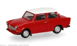 Trabant 601, rot/weiss, 1:87, Herpa