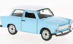 Trabant 601, hellblau/weiss, 1:24, Welly