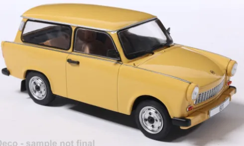 Trabant 601 S Universal, hellbraun, 1985, 1:24, WhiteBox