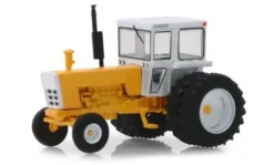 - Traktor mit Kabine, gelb/weiss, 1974, 1:64, Greenlight