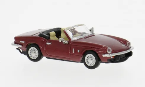 Triumph Spitfire, dunkelrot, 1974, 1:87, Brekina
