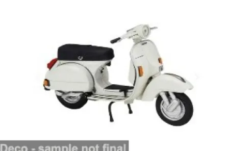 Vespa 200 PX, hellgrau, 1978, 1:18, Maisto