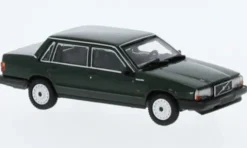 Volvo 740 GL, dunkelgrün, 1986, 1:87, Minichamps