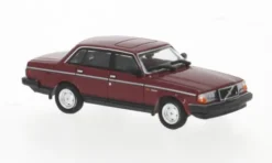 Volvo 240 GL, dunkelrot, 1986, 1:87, Minichamps