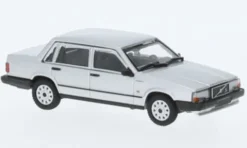 Volvo 740 GL, silber, 1986, 1:87, Minichamps