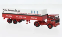 Volvo F 89 Koffer-SZ, 1972, v.d.Kwaak, 1:87, Brekina
