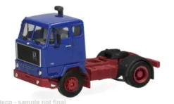 Volvo F89, blau/dunkelrot, 1:87, Herpa