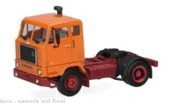 Volvo F88, orange/dunkelrot, 1:87, Herpa