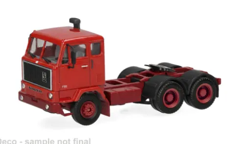 Volvo F89, rot/dunkelrot, 1:87, Herpa