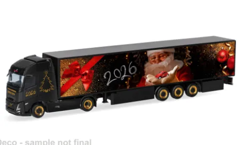 Volvo FH Aero GL XL, Herpa Weihnachtsmodell 2026, 1:87, Herpa