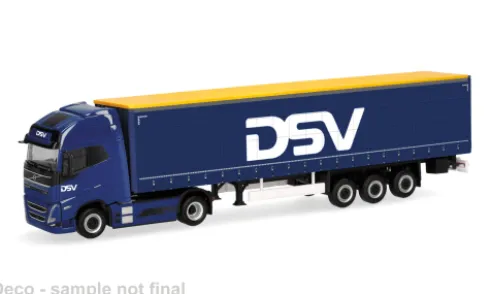 Volvo FH GL XL, 2020, DSV (DK), 1:87, Herpa