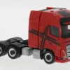 Volvo FH16 Gl. XL, rot/Dekor, 2020, 1:87, Herpa