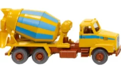 Volvo N10, gelb/blau, 1973, 1:87, Wiking
