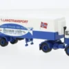 Volvo F 89 Koffer-SZ, 1972, Langtransport - Hallvard Leröy, 1:87, Brekina