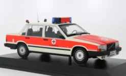 Volvo 740GL, 1986, DRK Aschaffenburg, 1:18, Minichamps