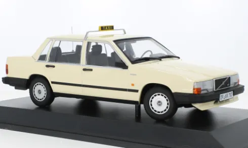 Volvo 740 GL, 1986, Taxi (D), 1:18, Minichamps