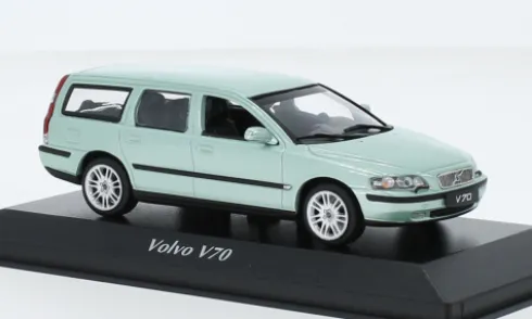 Volvo V70 Break, hellgrün, 2000, 1:43, Maxichamps