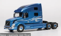 Volvo VNL 730, blau, 2010, 1:43, IXO