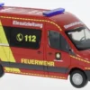 VW Crafter Kasten HD, Feuerwehr Kremmen, 1:87, Rietze