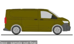 VW e-Transporter KR T7, oliv, 1:87, Rietze