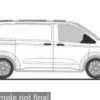 VW e-Transporter KR T7, weiss, 1:87, Rietze