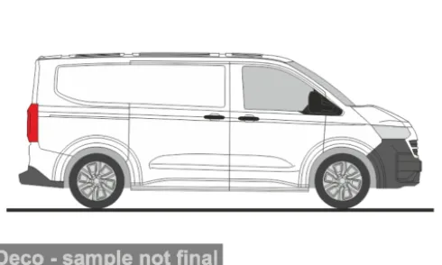 VW e-Transporter KR T7, weiss, 1:87, Rietze