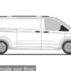 VW e-Transporter KR T7, weiss, 1:87, Rietze