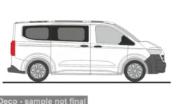 VW e-Transporter KR T7, weiss, 1:87, Rietze