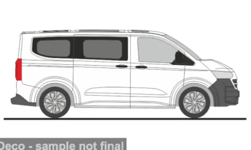 VW e-Transporter KR T7, weiss, 1:87, Rietze