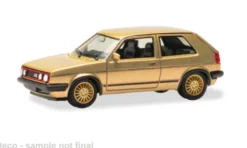 VW Golf GTI, gold, 1:87, Herpa
